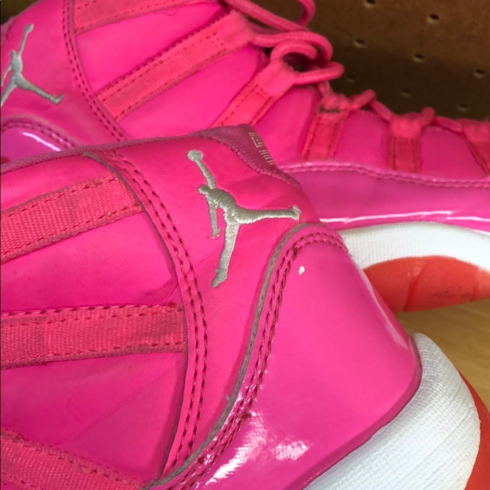 Air Jordan 11 Retro Pink Everything Women’s sz 8.5 - Picture 6 of 8